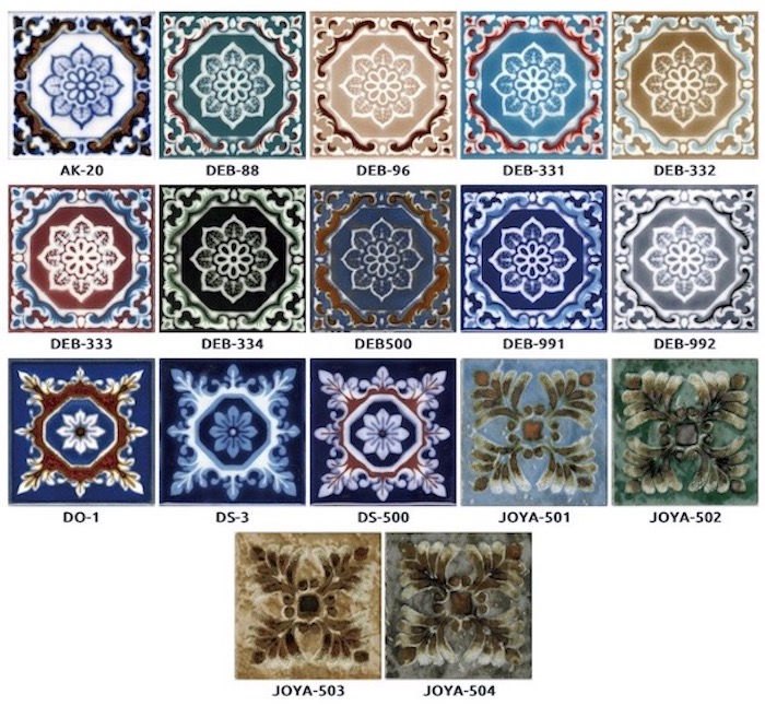 楽天市場】【1枚からのバラ売り】ラスティカデザイン84mm角タイル