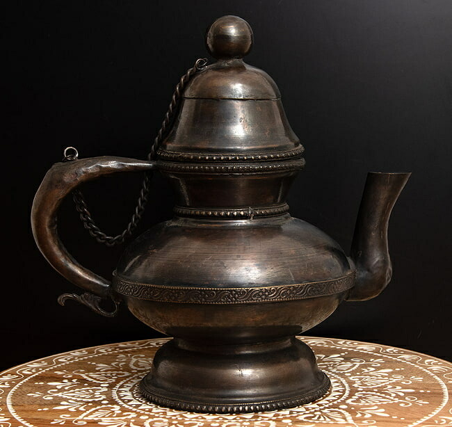 伝統的な錫水差し 保温製品 年代物 アンティーク