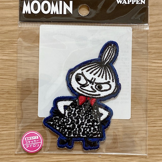 未使用)ムーミン bull'sの刺繍タグワッペン3枚セット。 未使用