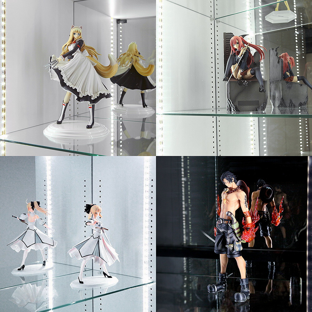 楽天市場】ホワイトLEDセット JAJAN フィギュアラック ザ サード