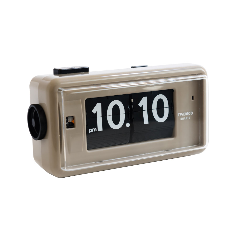 楽天市場】パタパタ 時計 TWEMCO DESK TOP ALARM CLOCK AL-30GYB
