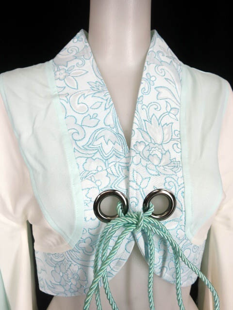 qutie frash チャイナショートカーデ 白