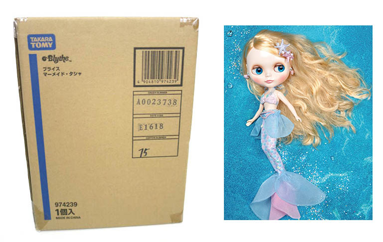 カスタムブライス マーメイドタシャ ピュアニーモSカスタムブライス