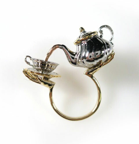 指輪・リング hazama dancing heart tea party ring 指輪・リング