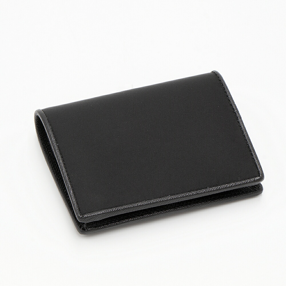 楽天市場】プラダ PRADA 2つ折り財布(小銭入れ付き) ブラック 1MV204