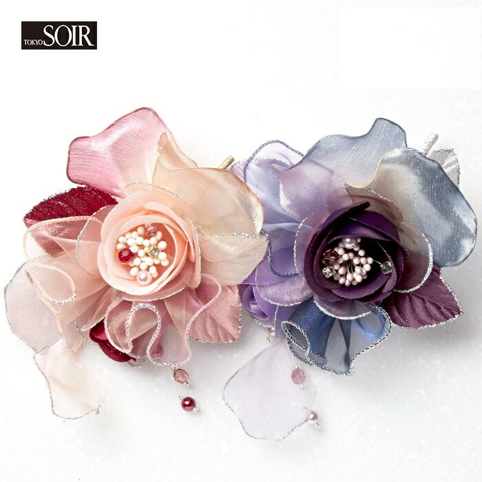 楽天市場】コサージュ 東京ソワール カラーフォーマル ブローチ お花