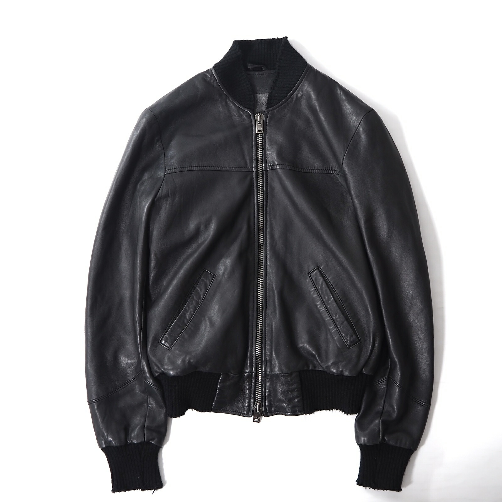 GIORGIO BRATO ラムレザー ジャケット