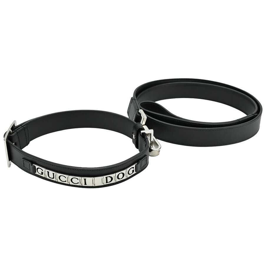 楽天市場】グッチ GUCCI 首輪 リード セット 散歩 ペット用品 レザー
