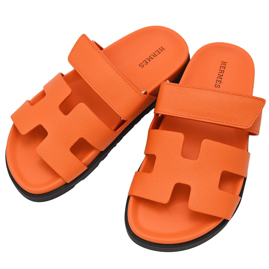 楽天市場】エルメス HERMES サンダル シプレ フラットサンダル レザー