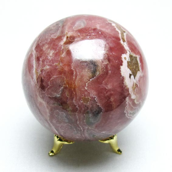 楽天市場】インカローズ 丸玉 55mm 台座付属 スフィア ロードクロ