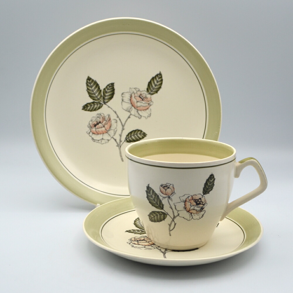 楽天市場】【訳あり】 ヴィンテージ トリオ ティーカップ＆ソーサー