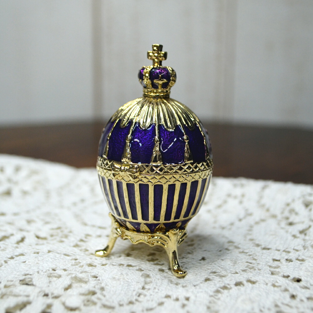 ロシア faberge ファベルジェ インペリアルクリスタルエッグ カット