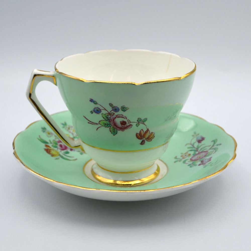 アンティーク ムラーノ サルヴィアティ グラス スモール カップ＆ソーサー