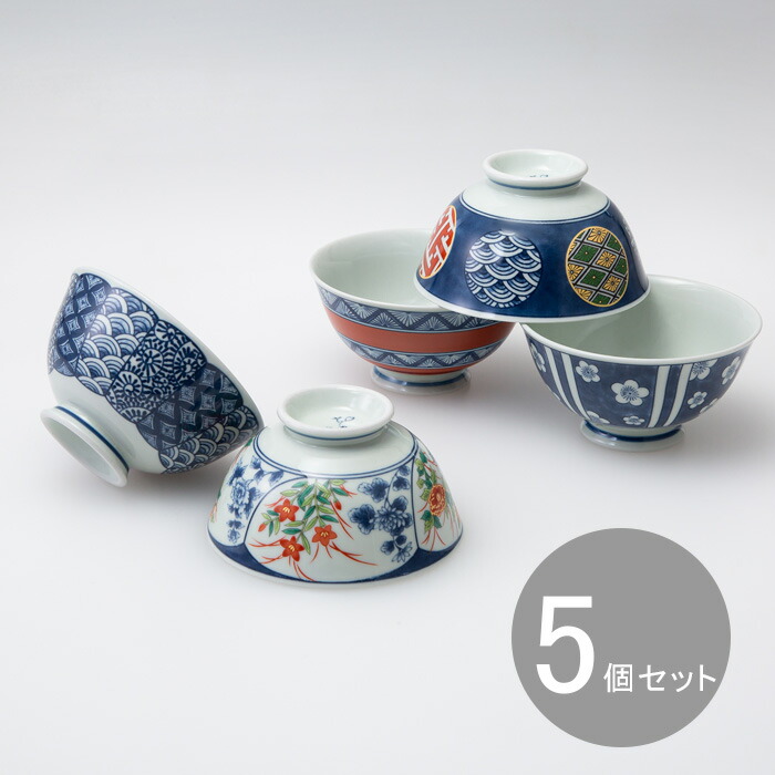 楽天市場】茶碗 5個セットの通販