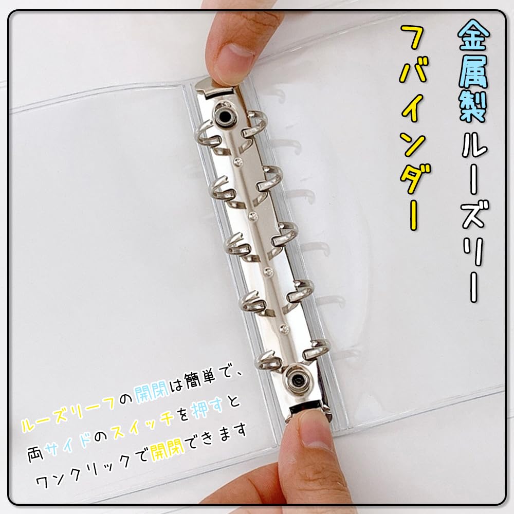 楽天市場】【送料無料】BOOHUQICH シール帳 台紙 透明 女の子 はがせる