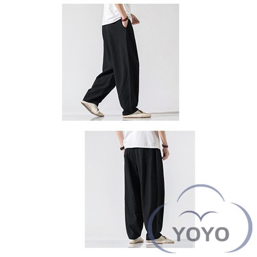 Y's for men】ワイズフォーメン 麻ワイドパンツ サルエルパンツ Y's