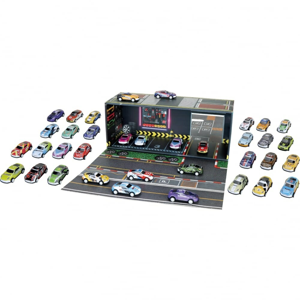 楽天市場】2WAY コンテナプレイセット ミニカー36台付き トイザらス