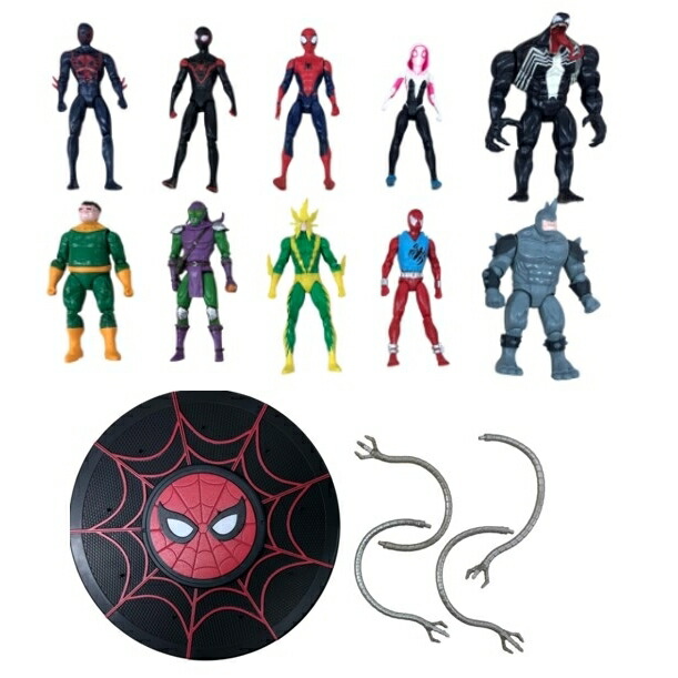 楽天市場】ZD TOYS 4インチ スパイダーマンシリーズセット