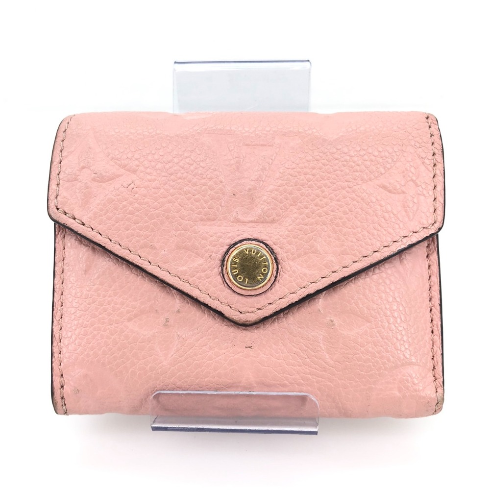 ほぼ未使用☆ルイヴィトン ポルトフォイユゾエ アンプラント 三つ折り