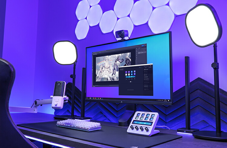 楽天市場】Elgato Wave Mic Arm LP ホワイト 薄型デザインマイクアーム