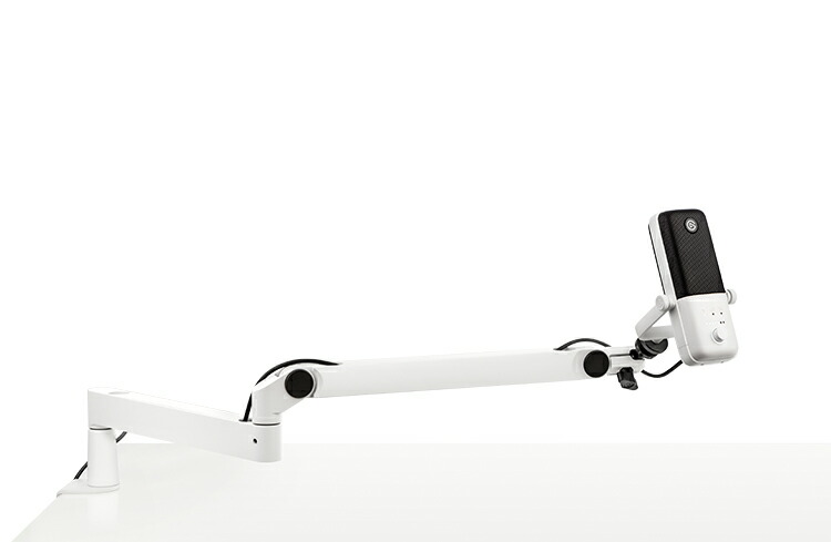 楽天市場】Elgato Wave Mic Arm LP ホワイト 薄型デザインマイクアーム