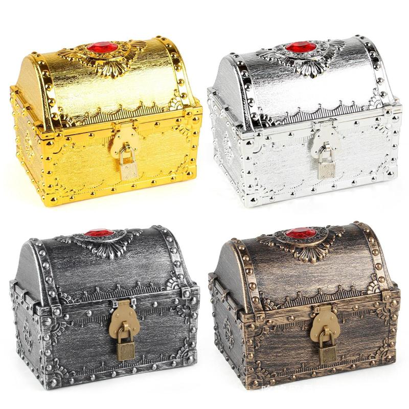 楽天市場】海賊の宝箱.装飾的なヴィンテージチェストボックス.大きい