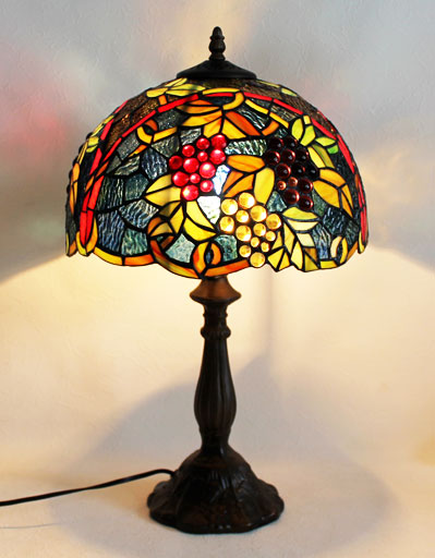 楽天市場】【送料無料】ステンドランプ 葡萄（ぶどう）🍇