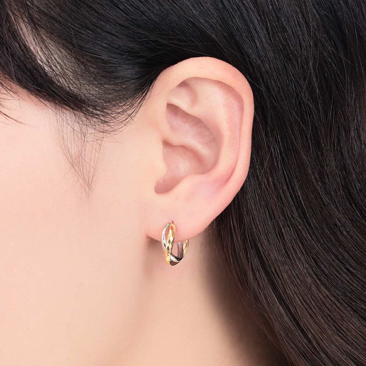 楽天市場】プラチナ/K18イエローゴールドピアス : ジュエリーツツミ