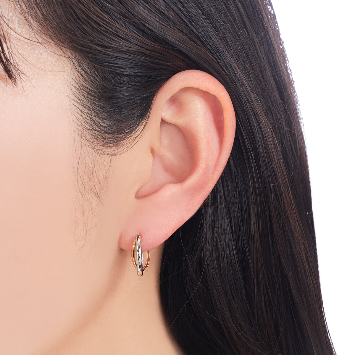 楽天市場】プラチナ/K18イエローゴールドピアス : ジュエリーツツミ