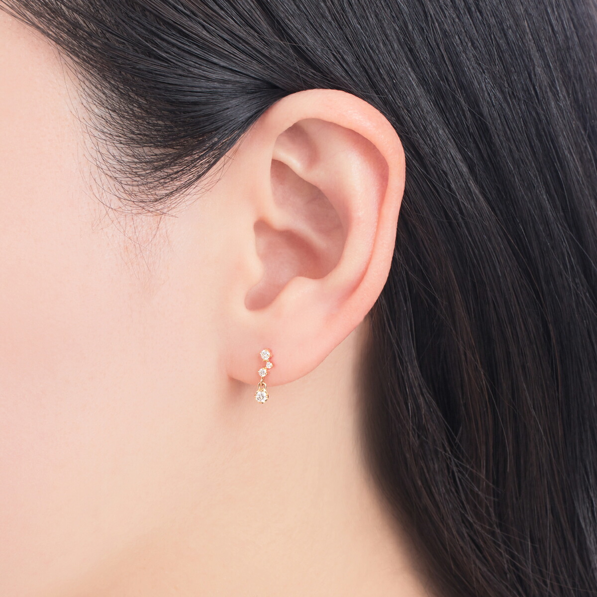 楽天市場】K18イエローゴールドダイヤモンドピアス : ジュエリーツツミ