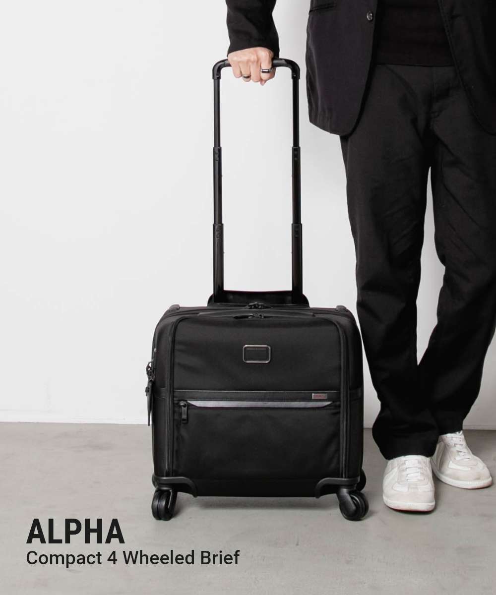 TUMI コンパクトキャリーバッグ ビジネス 2way 機内持ち込み黒