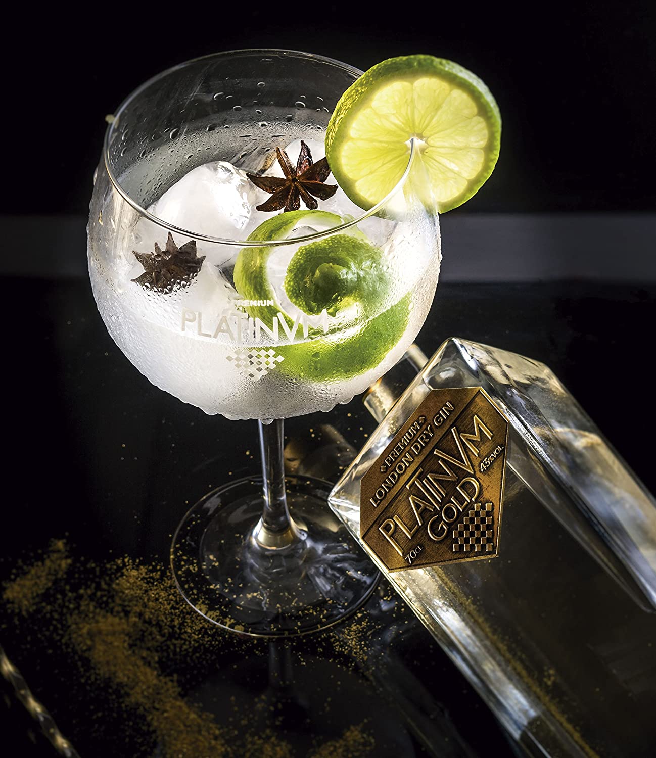 楽天市場】プラチナム ロンドン ドライジン ゴールド 24K 700ml