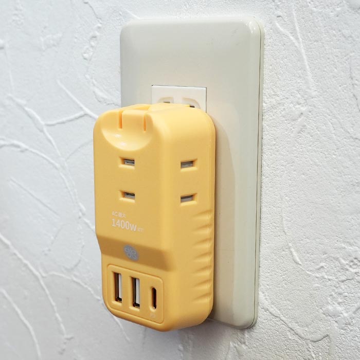 アポロSynmコンセント（3口タップ） 2個セット アポロSynmコンセント