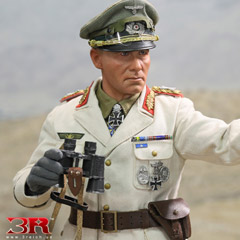 楽天市場】【3R】GM651 WW2 Erwin Rommel-Desert Fox General Field