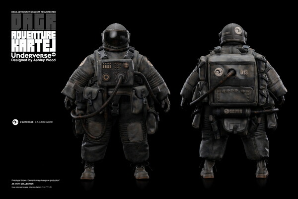 楽天市場】【UNDERVERSE】UV202222 1/6 D.A.G.R SHADOW DEAD ASTRONAUT