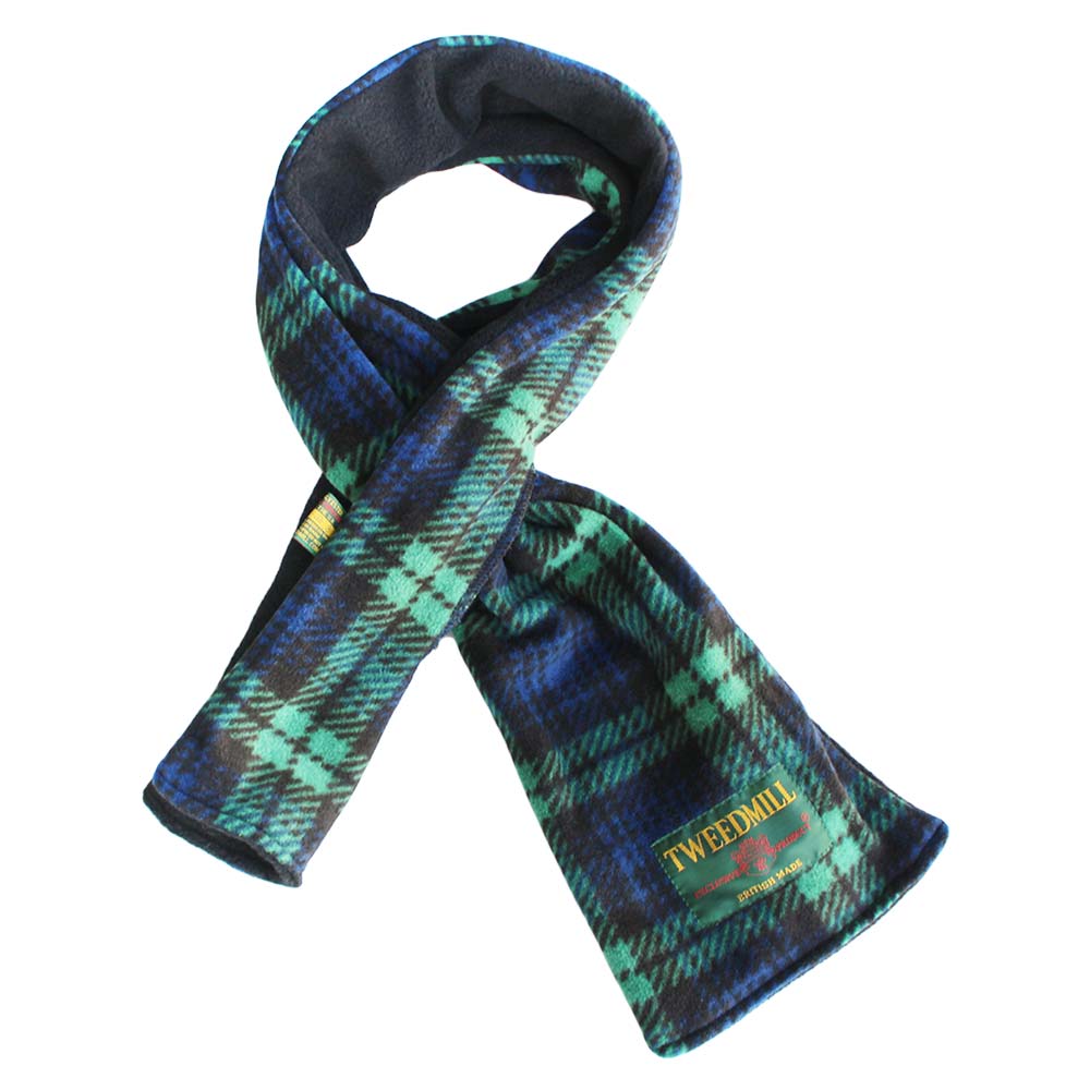 楽天市場】ツイードミル TWEEDMILL REVERSIBLE FLEECE SCARF WITH SLIT