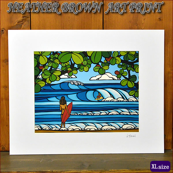 ヘザーブラウン】【Heather Brown】ART PRINT XL NORTH SHORE HOLIDAY
