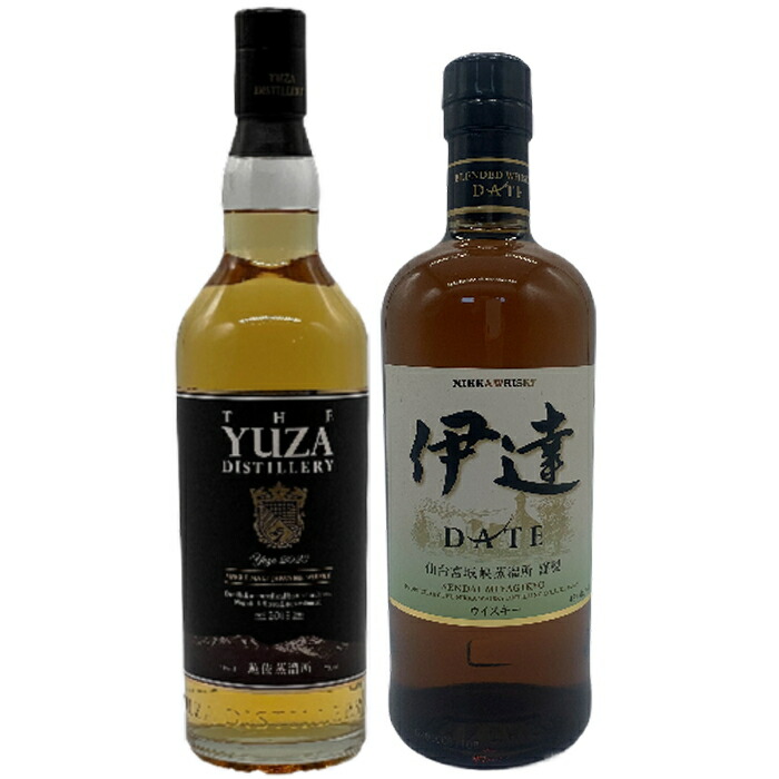 ニッカ 伊達 1本のみ箱付 【2本セット】