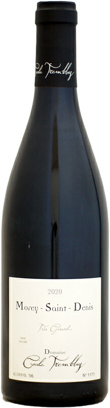 楽天市場】ドメーヌ・セシル・トランブレイ モレ・サン・ドニ トレ