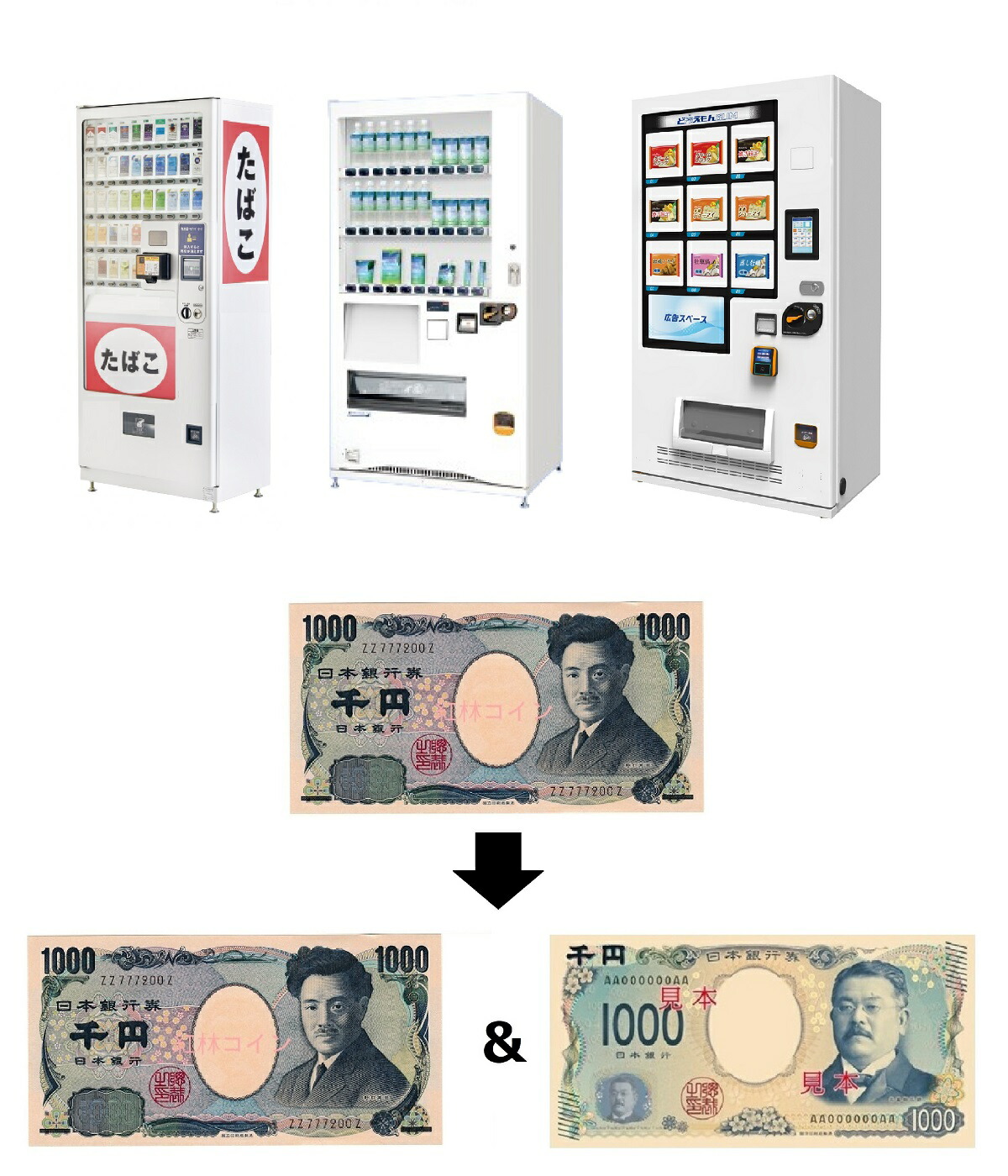 楽天市場】各種自動販売機 新紙幣対応アップデート部品 タバコ 飲料