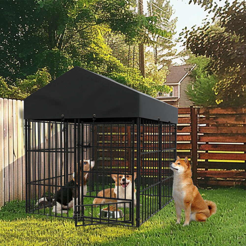 楽天市場】bingopaw 大型 犬用ケージ 屋根付き 鶏小屋 屋外 鶏用ケージ