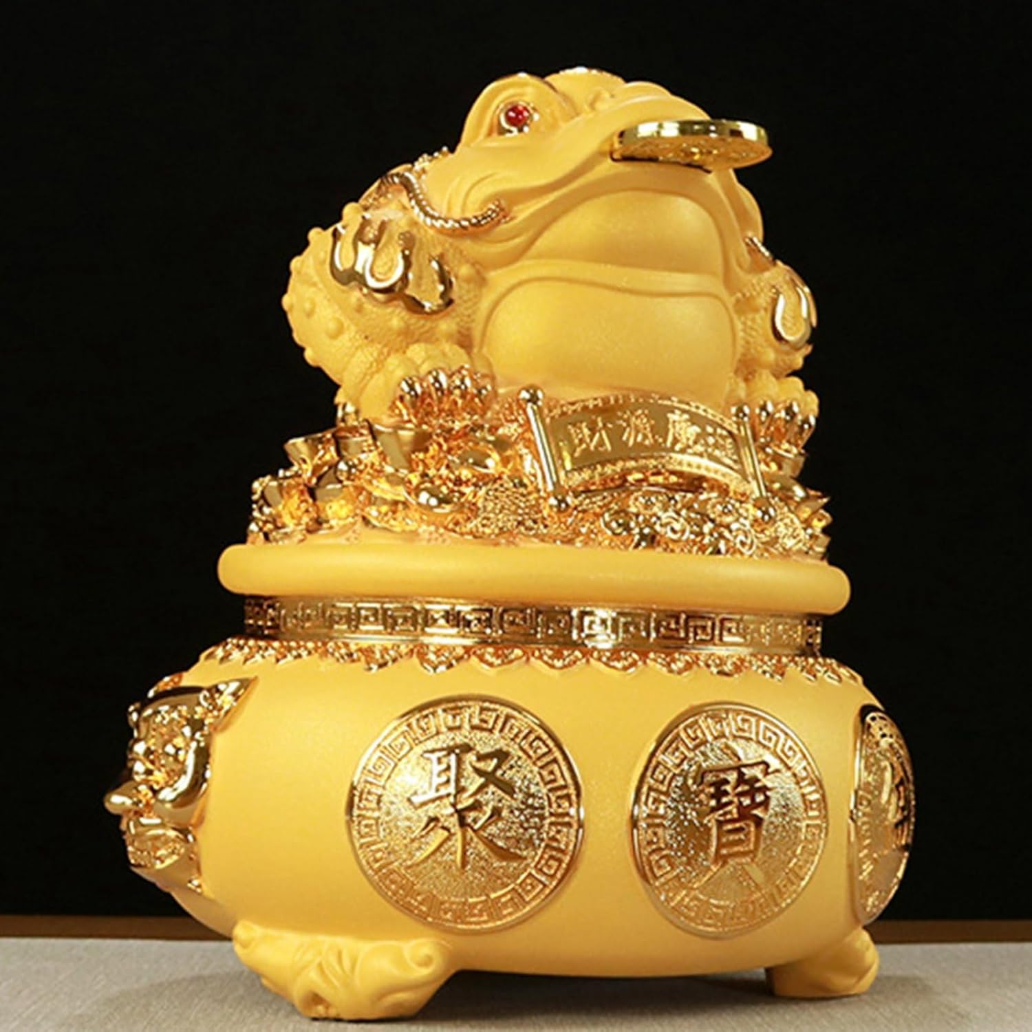 銅細工 三足金蟾 七星金蟾 装飾品 工芸品 美術品 置物 銅細工 三足金蟾