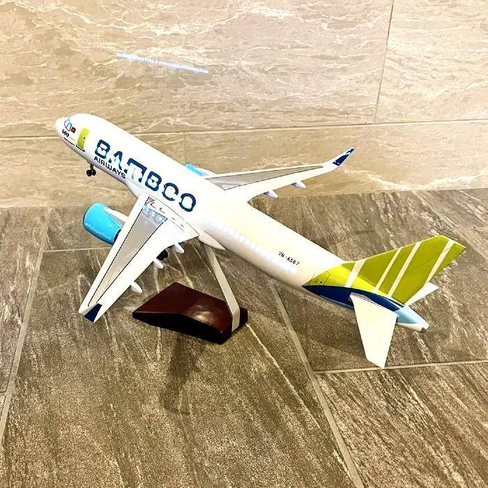 楽天市場】模型飛行機 バンブーエアウェイズ A320 べトジェットエア