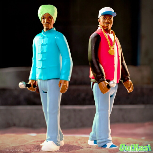 楽天市場】【SUPER7（スーパーセブン）】OutKast ReAction Figures