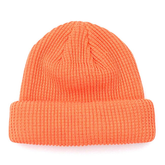 ❤お得なお品❤クリーニング済み H柄ニット帽 オレンジ エルメス