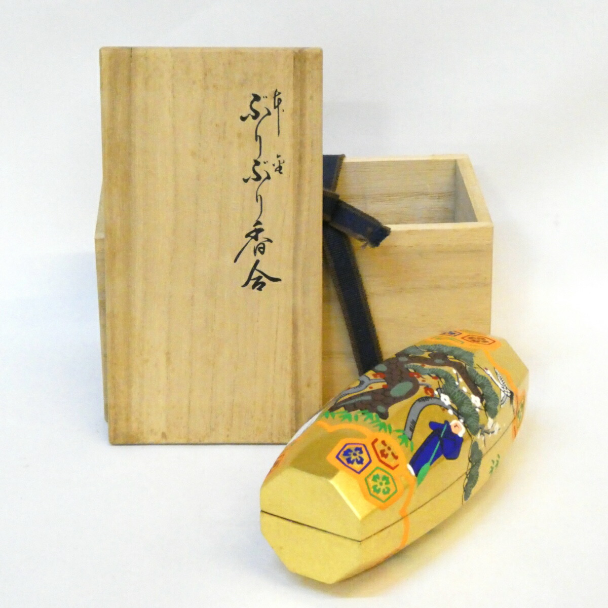 朱塗香合 香道 香道具 アンティーク