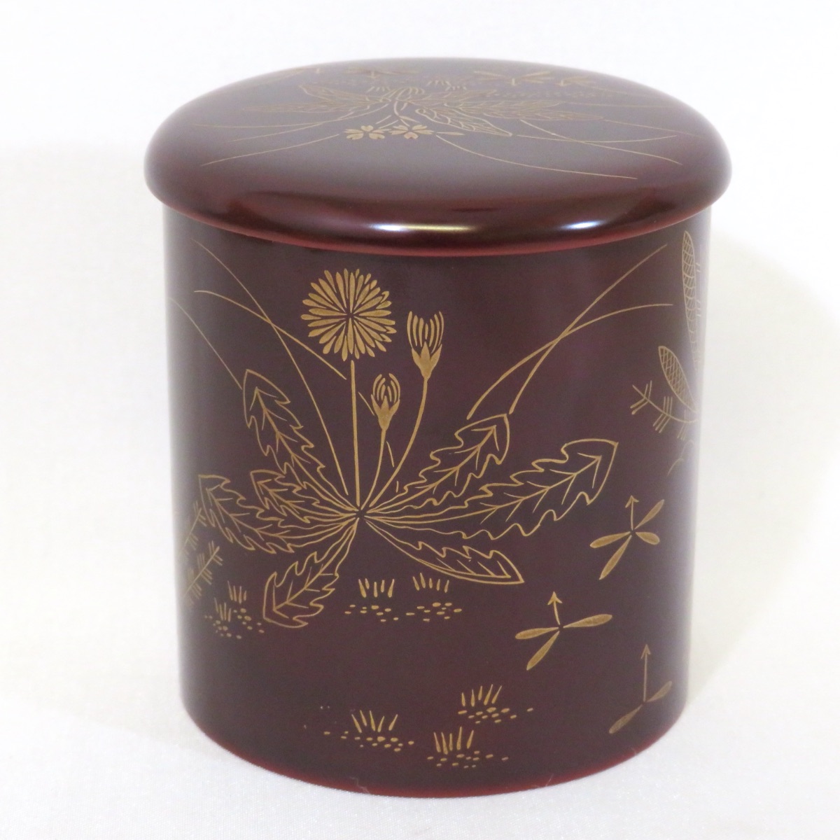 楽天市場】【即中斎宗匠御箱書】四代 川端近左作 春野蒔絵 溜 金林寺