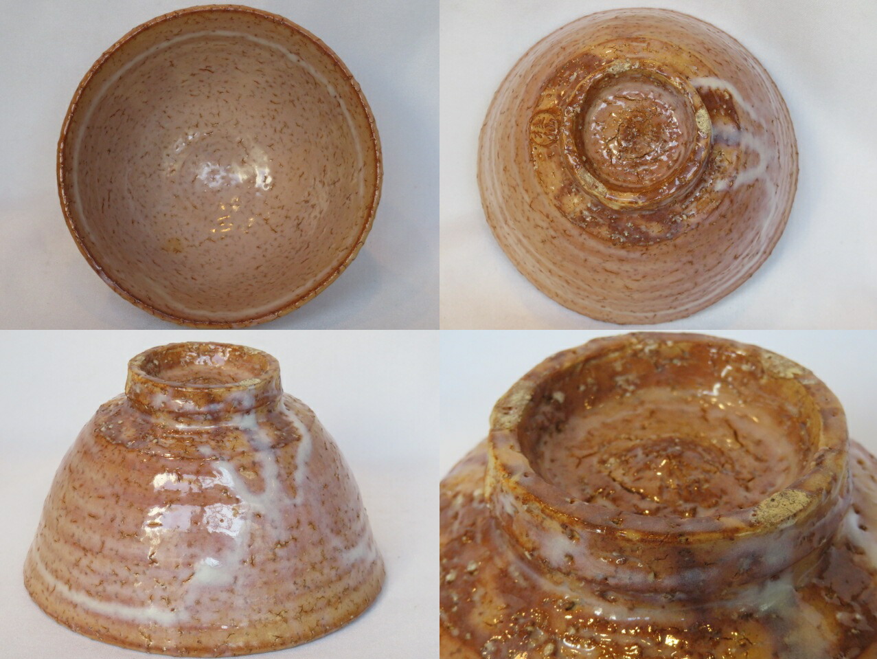 楽天市場】（三月☆特売品） 山口県 大谷桂仙作 白釉 萩焼茶碗 茶道具