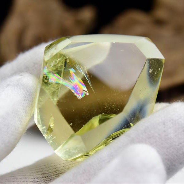 楽天市場】虹入り シトリン 不定形タンブル 黄水晶□ブラジル産