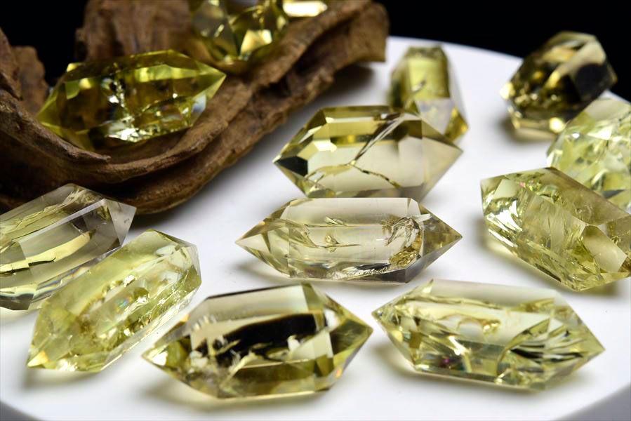 299g 虹 シトリン ポイント クラスター Point 柱 ポイントgi5 【公式通販】